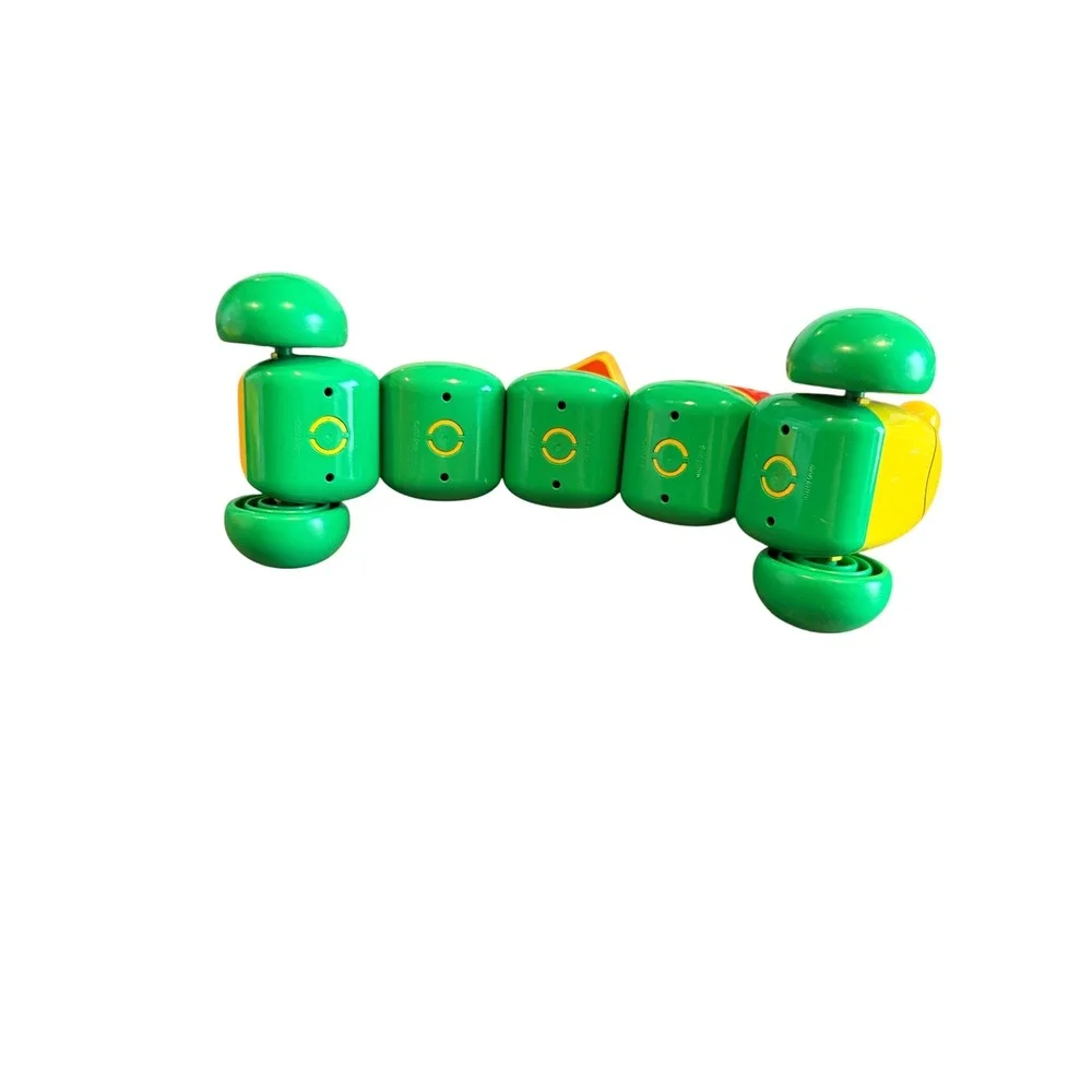 Vintage Tomy Toy Lot Push n Go Plane Stacking Caterpillar & Pull Along Turtle
